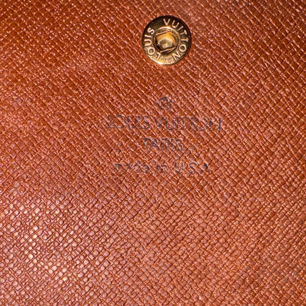EUC Louis Vuitton Porte Tresor Brown Monogram Wallet - Picture 11 of 12